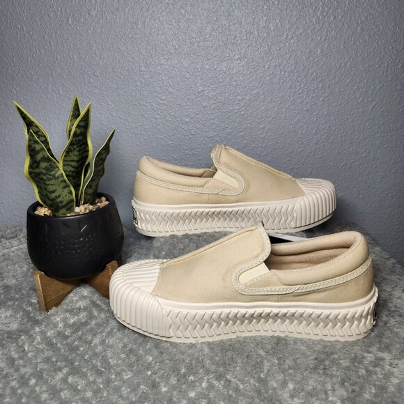 NWT Excelsior Canvas Slip-On Sneakers – Rare Model - Men’s US 7 / Women’s US 8.5 - Picture 5 of 10